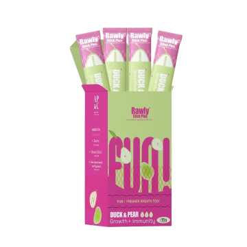Amelisa Pet & Co Pets Rawly Stick  Plus Duck & Pear 22pcs (2 boxes)